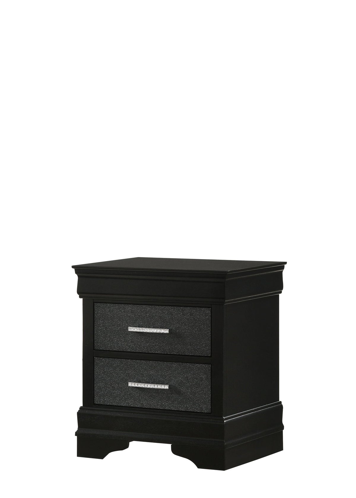 Amalia - Twin 5 Piece Bedroom Set - Black