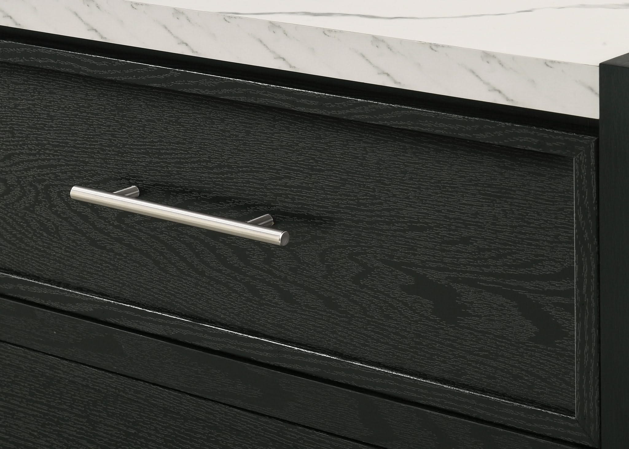 Lamar - Dresser & Mirror- Black