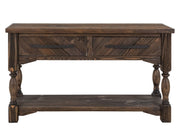Dutton - Console / Sofa Table - Caramel Brown