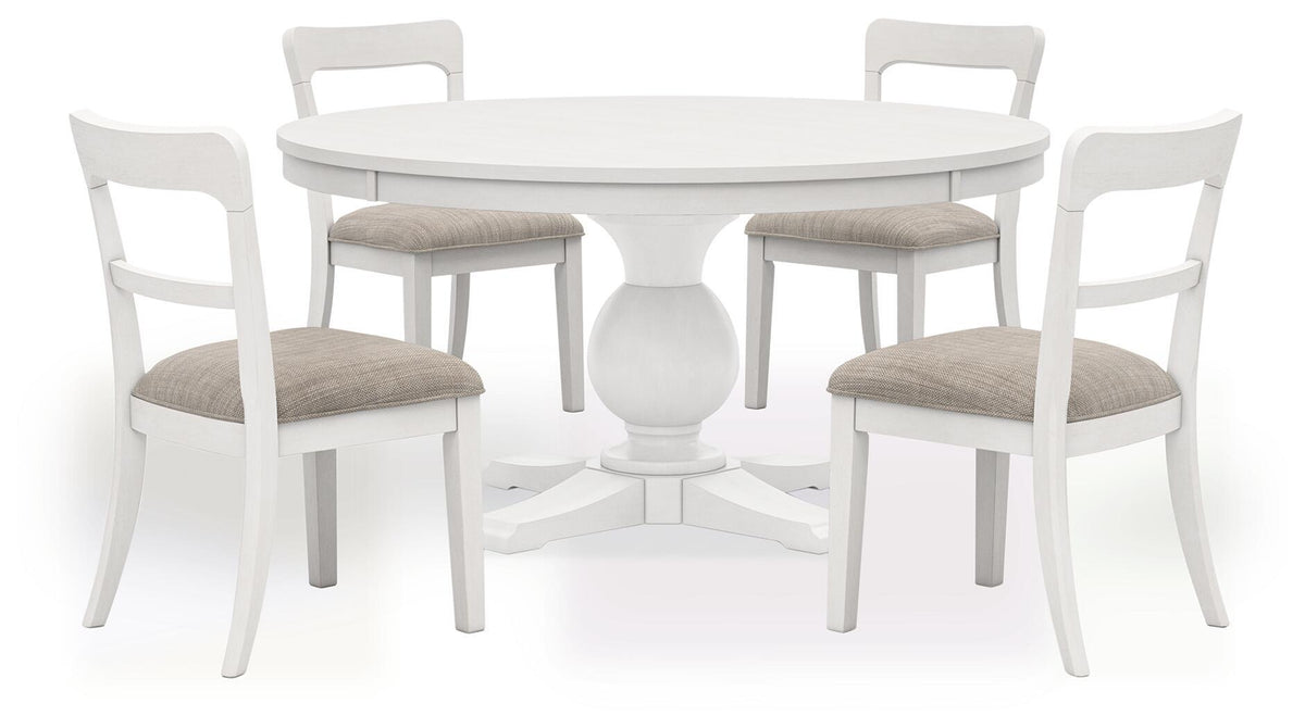 Greddinton - Round Dining Table Set - Exclusive Furniture