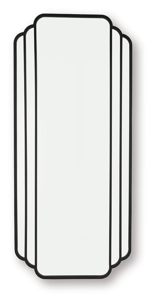Antigone - Floor Mirror - Black