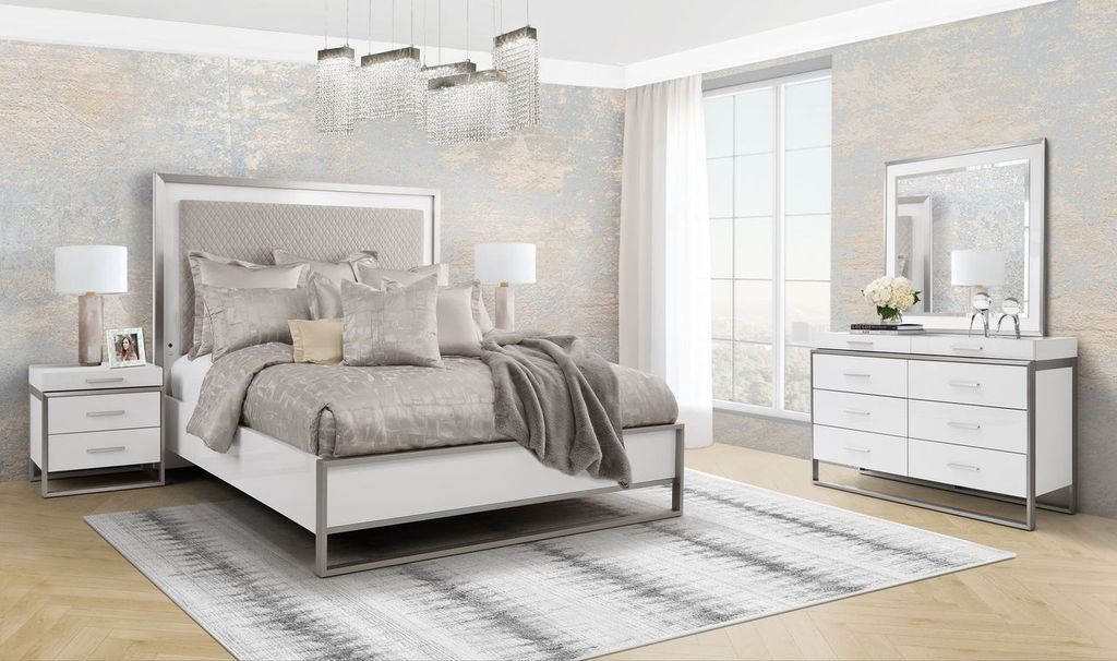 Marquee - Wall Mirror - Cloud White