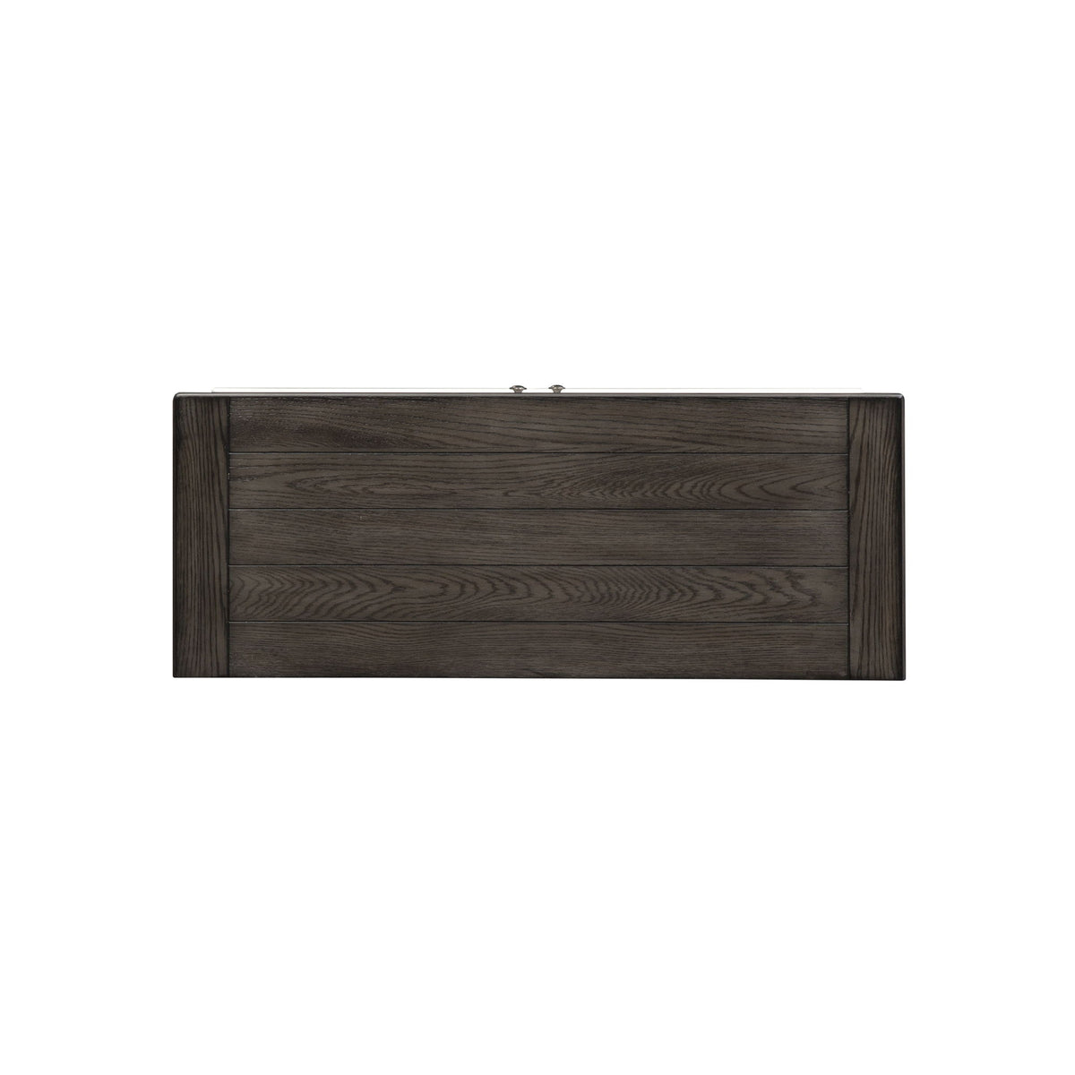 Allyson Park - 46" TV Console - Wirebrushed White / Charcoal