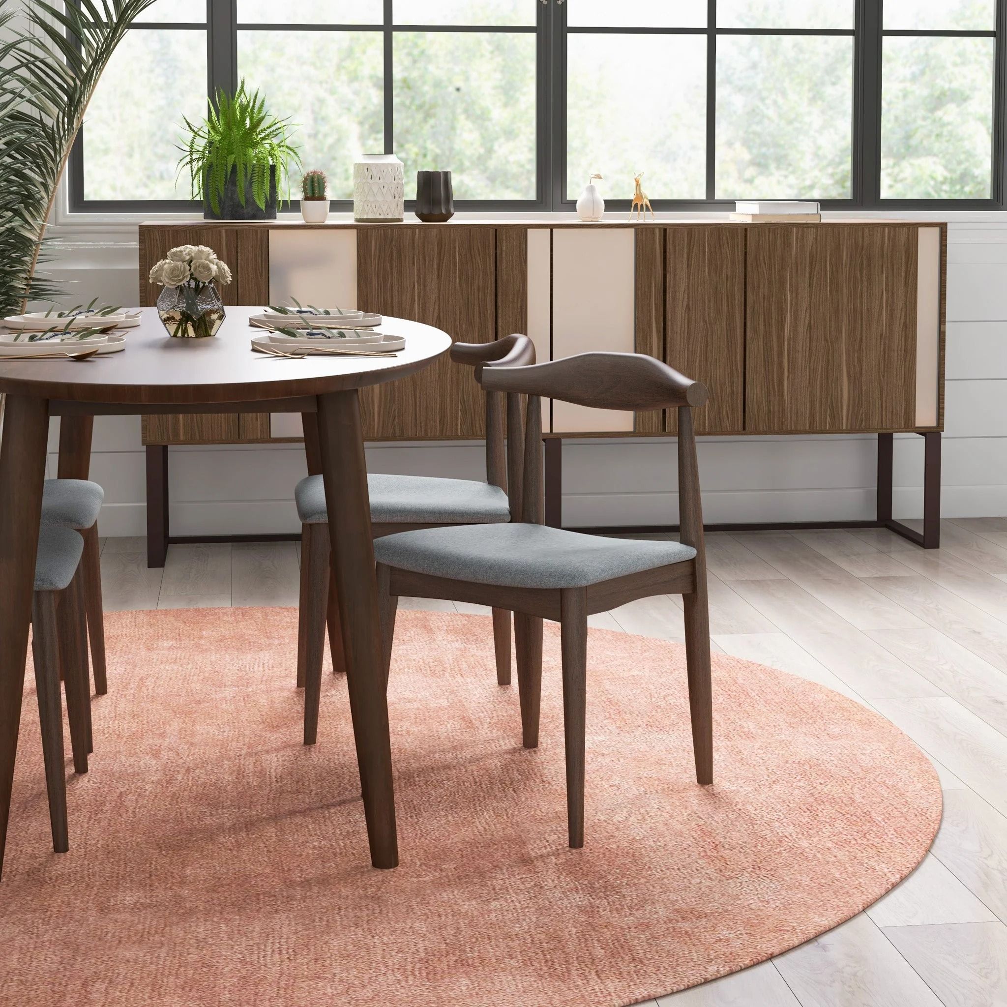 Brooklyn - Dining Chairs (Set of 2) - Gray