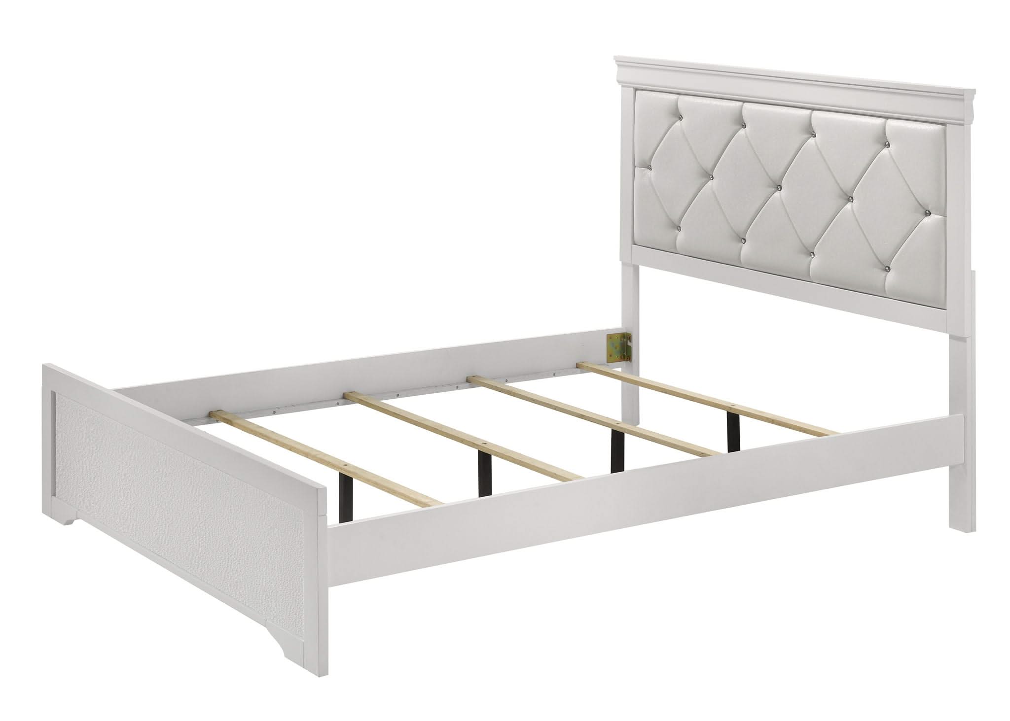 Amalia - Full 5 Piece Bedroom Set - White