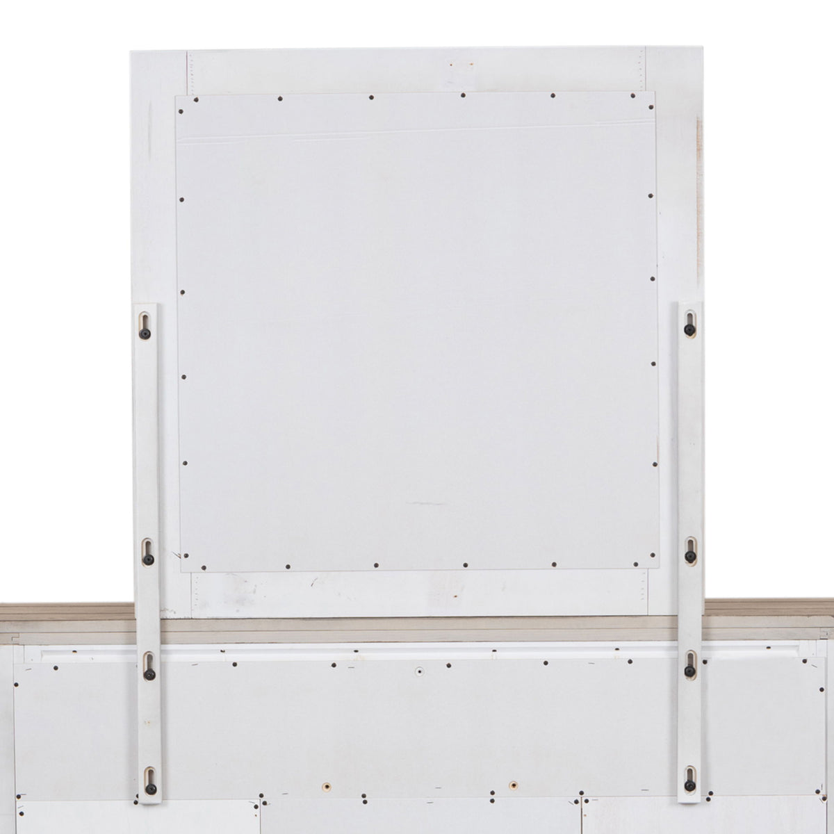 Heartland - Landscape Mirror - Antique White / Tobacco Tops