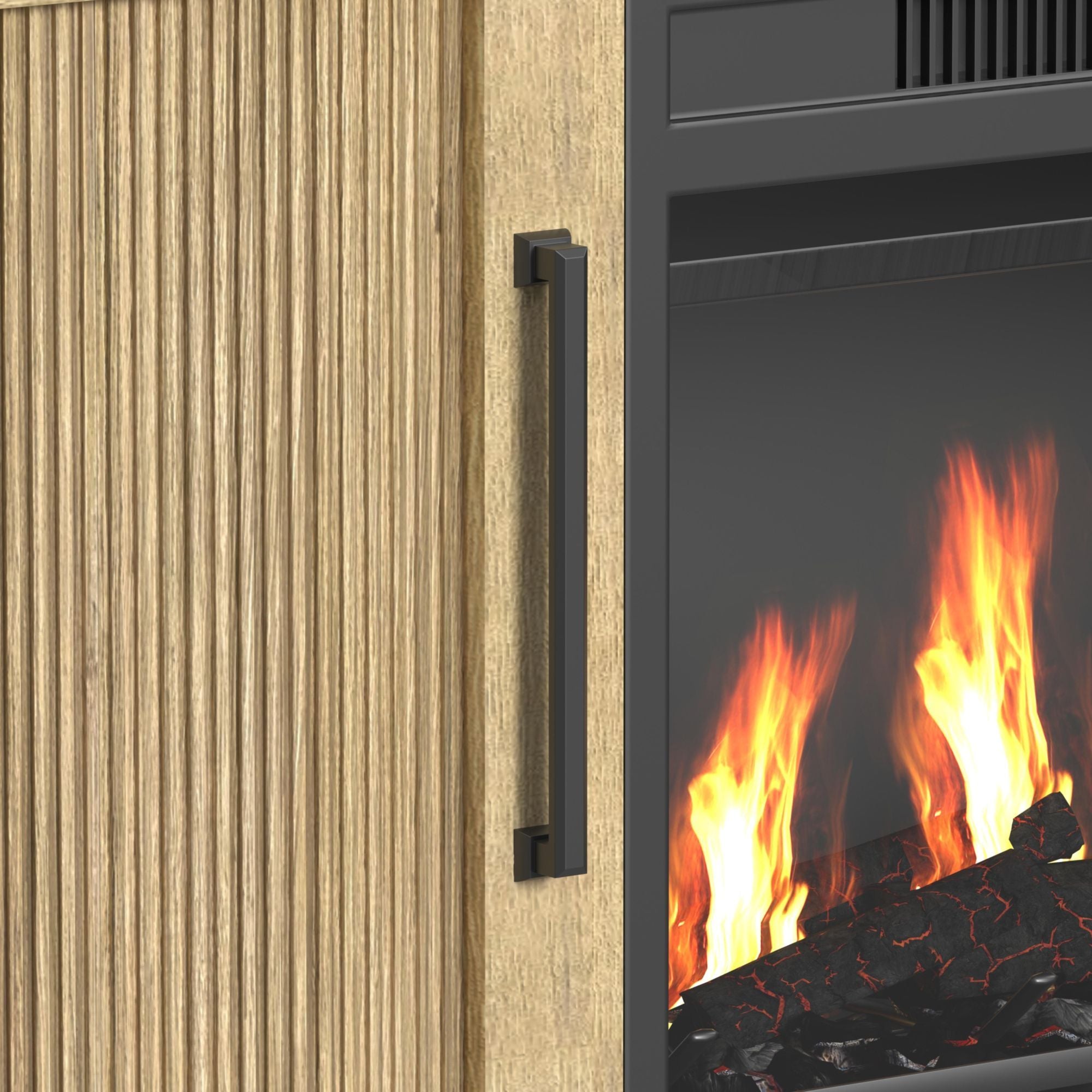 Ridgemont - Complete Fireplace Cabinet
