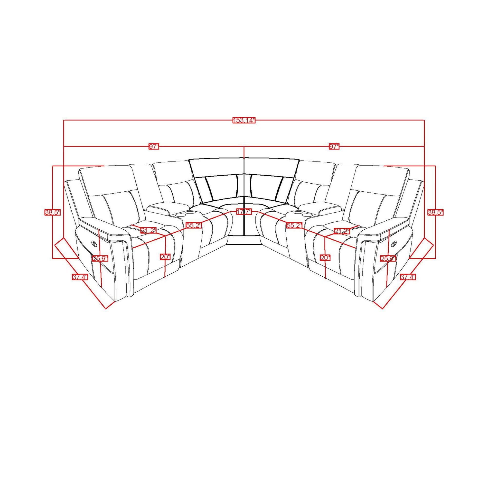 Eco - Sectional - Greige