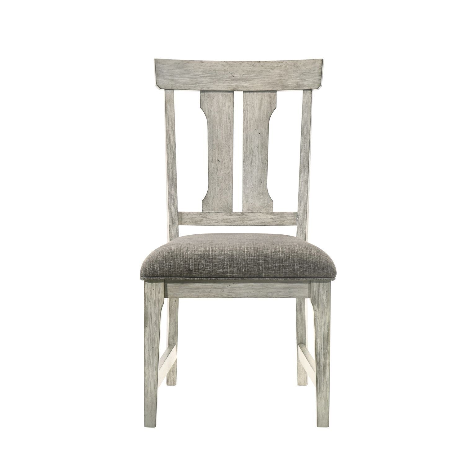 Hallendale - Splat Back Side Chair (RTA) - Gravel Wash