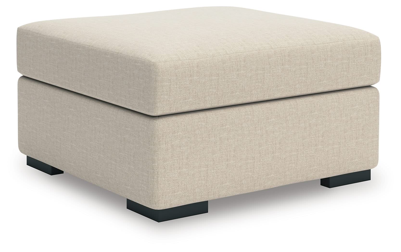 LadyMae - Oversized Accent Ottoman - Twill