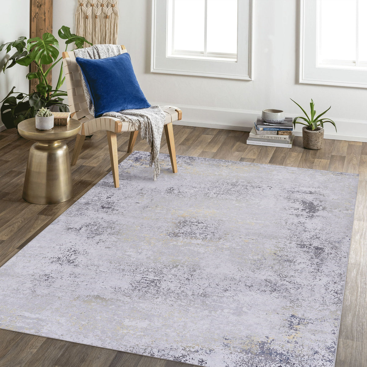 Maval - Stunning Area Rug, Washable