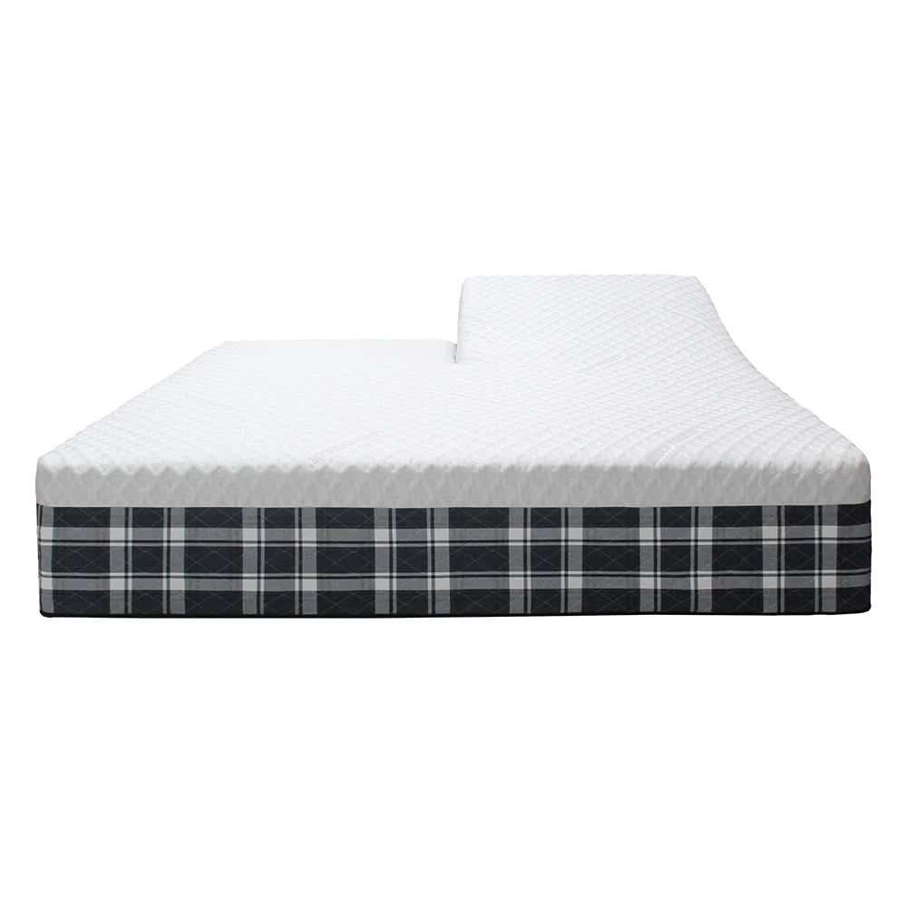 Edge® Essentials S5010 Hybrid Plush Split Head Mattress with Cooling Comfort and Adjustable Support