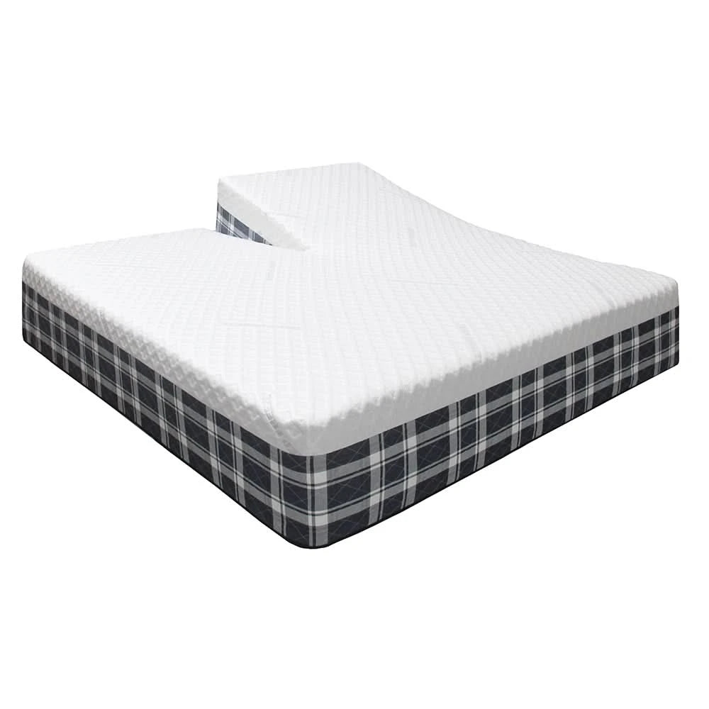 Edge® Essentials S5010 Hybrid Plush Split Head Mattress with Cooling Comfort and Adjustable Support