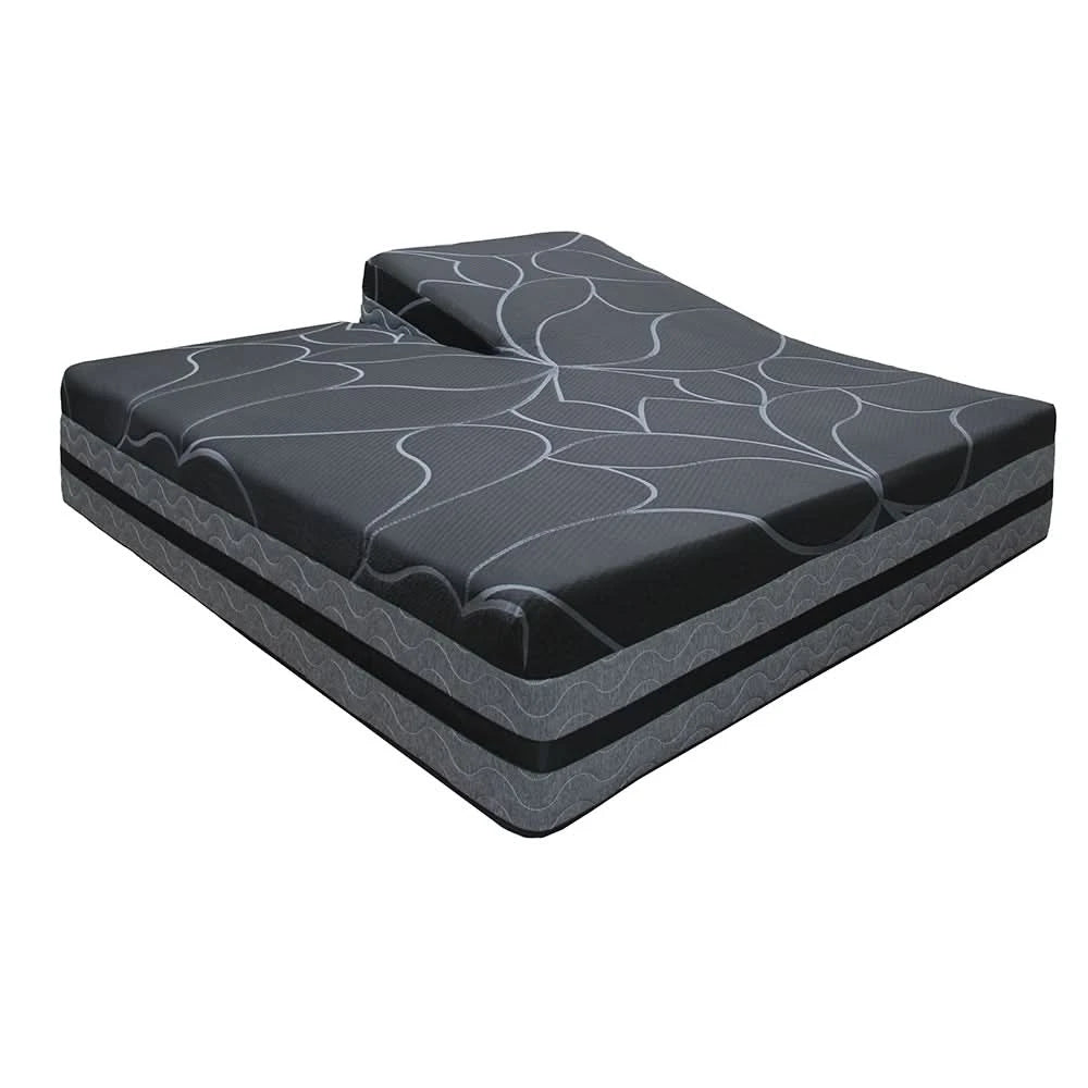 Edge 7010 Hybrid Split Head Mattress and Adjustable Base Sleep Package with Dual Control, Sheets, Protector & Pillows