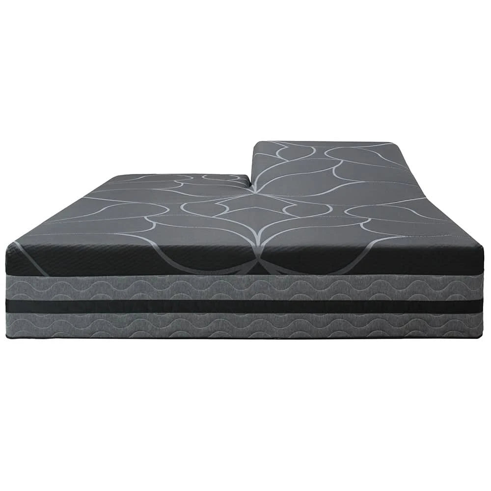 Edge 7010 Hybrid Split Head Mattress and Adjustable Base Sleep Package with Dual Control, Sheets, Protector & Pillows
