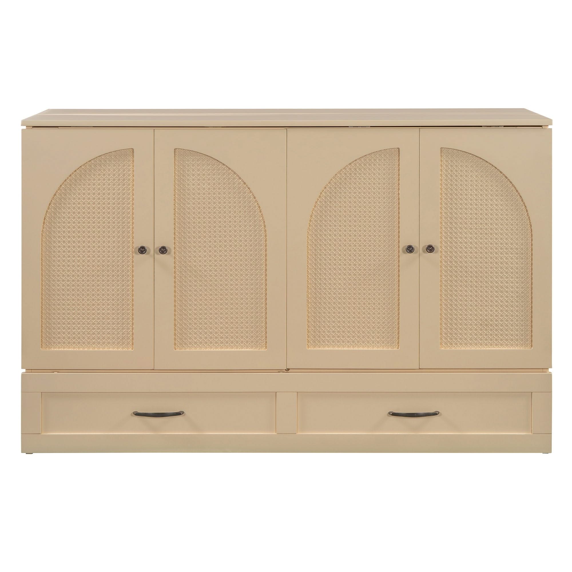 Murphy Bed With Large Drawers