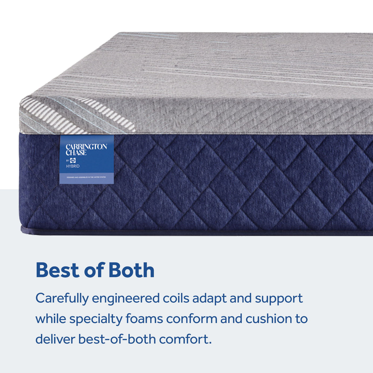 Carrington Chase - Midnight Cove Medium Hybrid Mattress