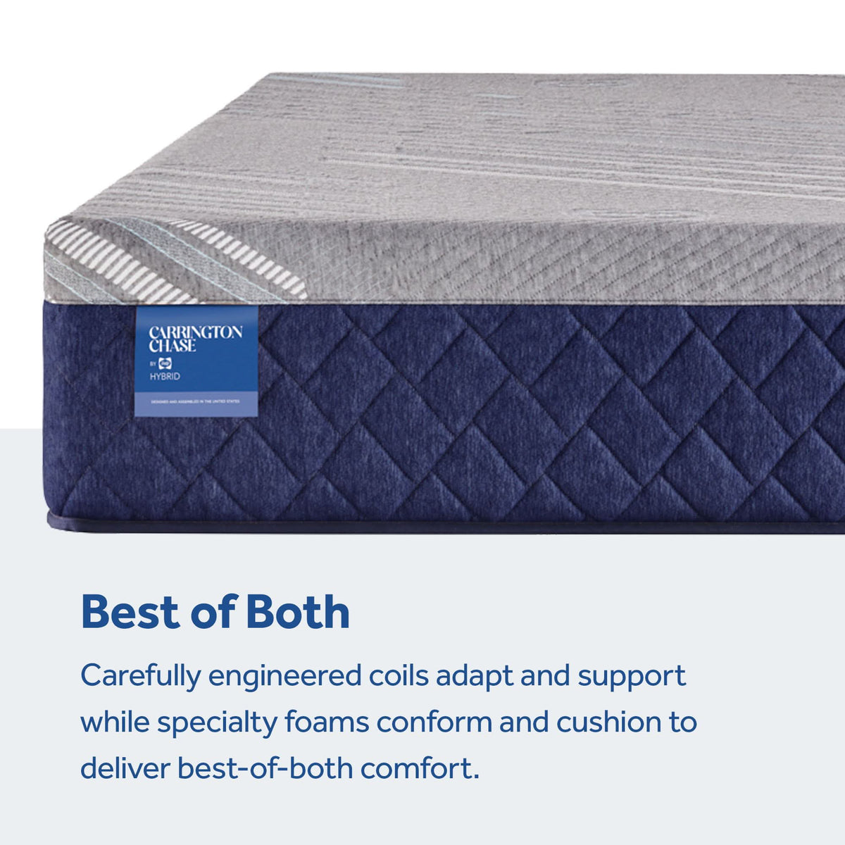 Carrington Chase - Midnight Cove Medium Mattress - Split California King