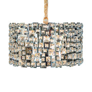 Michael Amini Lighting - Facets 6-Light Crystal Chandelier - Chrome