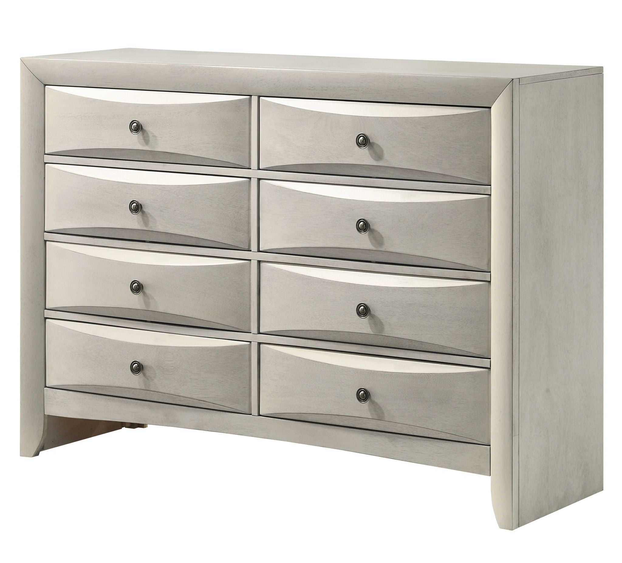 Emily - Queen 5 Piece Bedroom Set - White