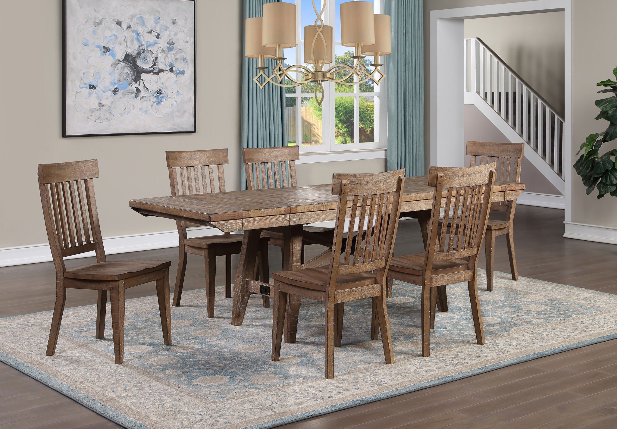 Riverdale - Side Chair - Driftwood