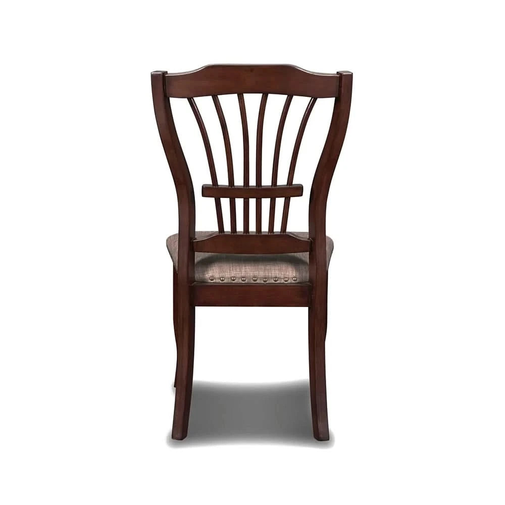 Emma Espresso Cherry 5 Piece Dining Set