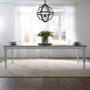 Magnolia Manor - Rectangular Leg Dining Table - Antique White