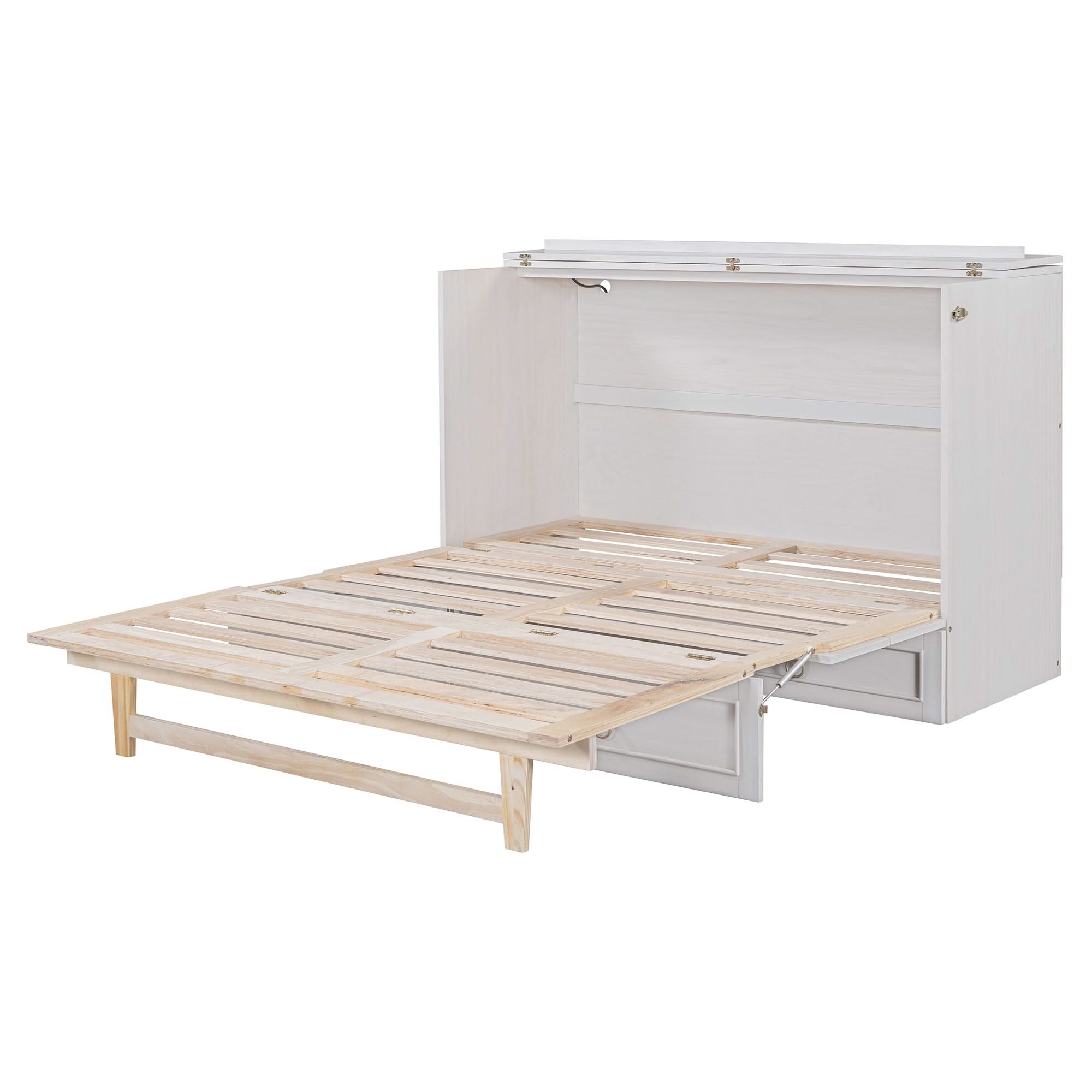 Murphy Bed With Large Drawers And Stylish Design