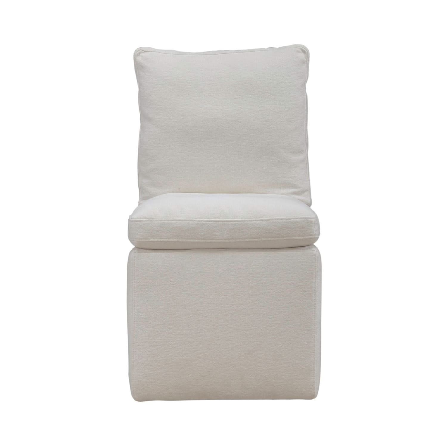 Accent Dining - Accent Dining Chair With Casters