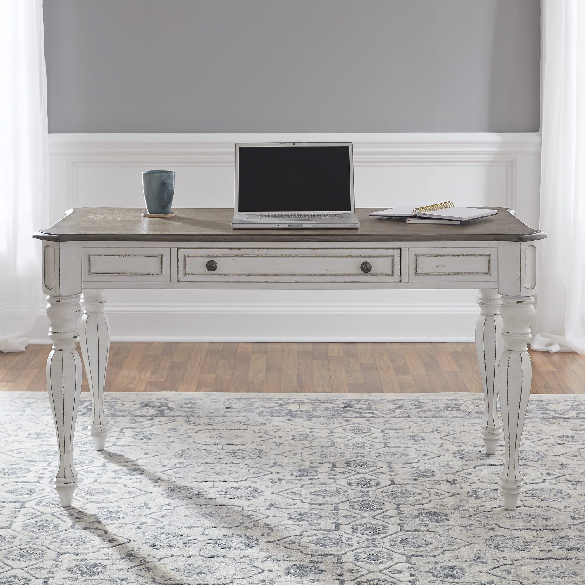 Magnolia Manor - Lift Top Writing Desk - Antique White