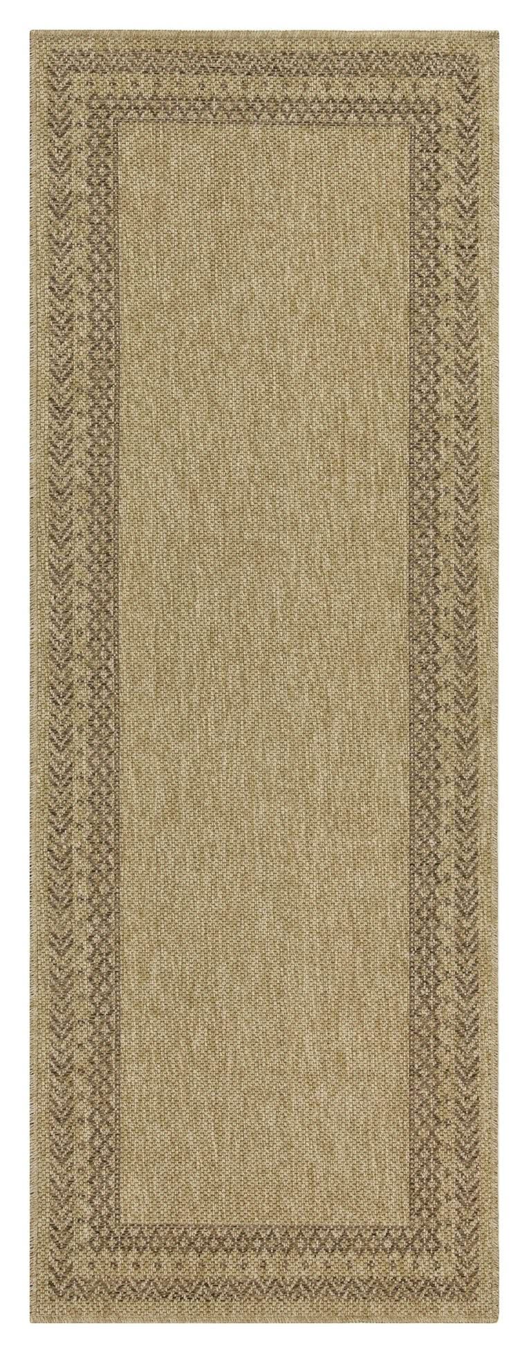 Earth - 7'10" X 10'3" Polypropylene, Indoor, Outdoor Area Rug - Jute, Mocha