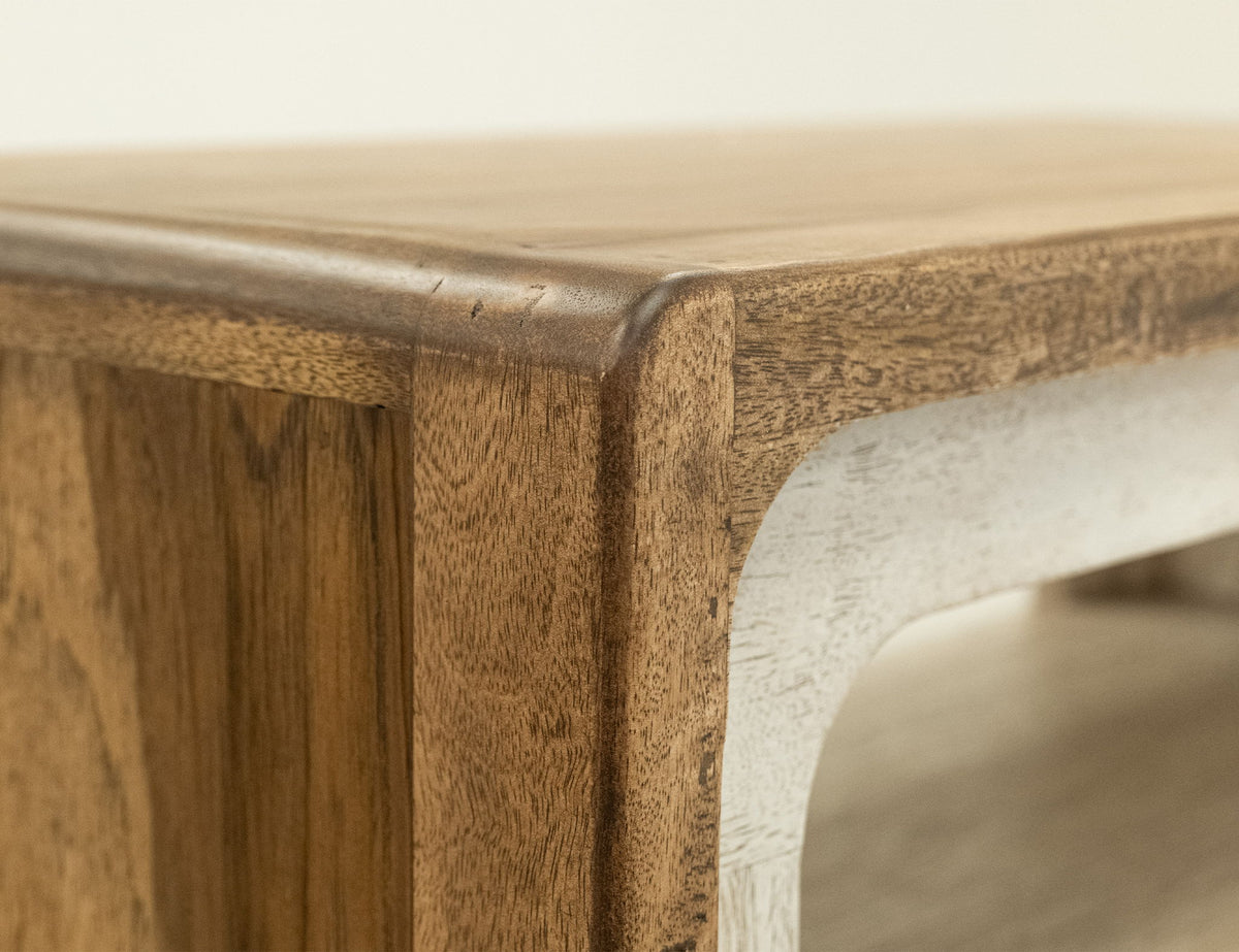 Evoke - Bookcase - Ivory / Brown