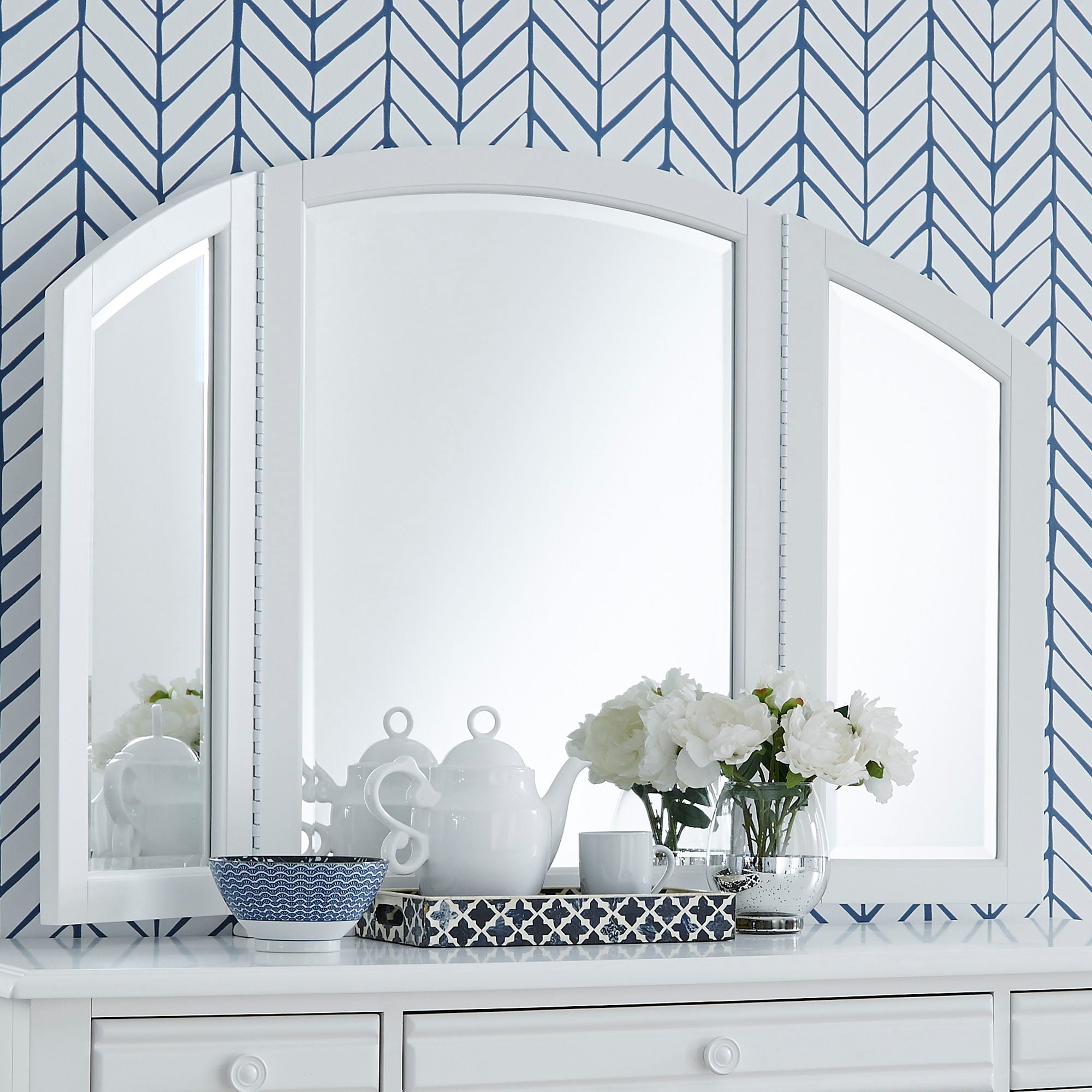 Summer House - 3 Piece Vanity Set - Oyster White
