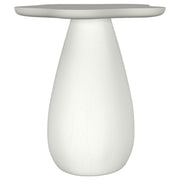 Perth 20-inch Side Table with Cloud-Shaped Top Off White