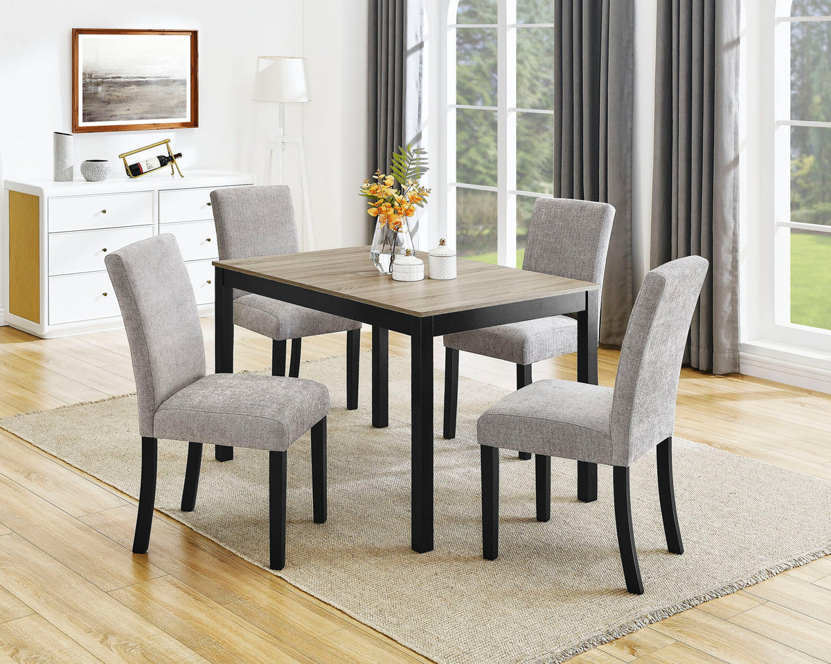 Forana - Dining Table - Light Brown / Black