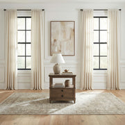 Artisan Home - 1 Drawer End Table - Sienna Stone
