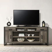 Fireplace TV Consoles - 78" Fireplace TV Console FTS - Brown