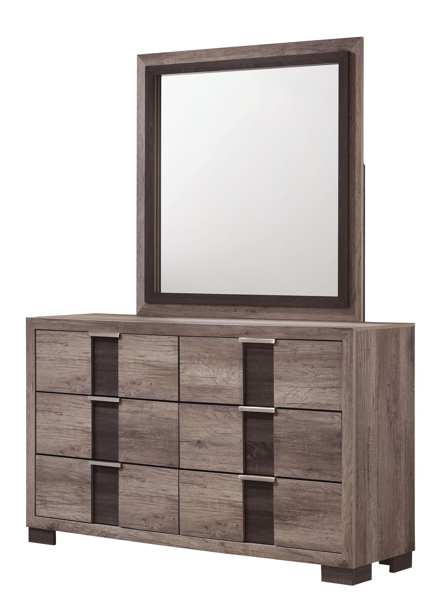 Rangley - King 4 Piece Bedroom Set - Dark Gray