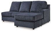 Albar Place - Raf Sofa Chaise - Cobalt