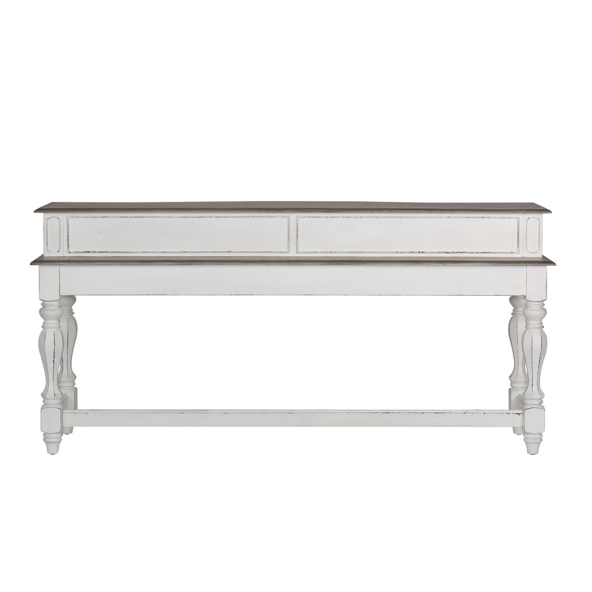 Magnolia Manor - Console Bar Table - Antique White