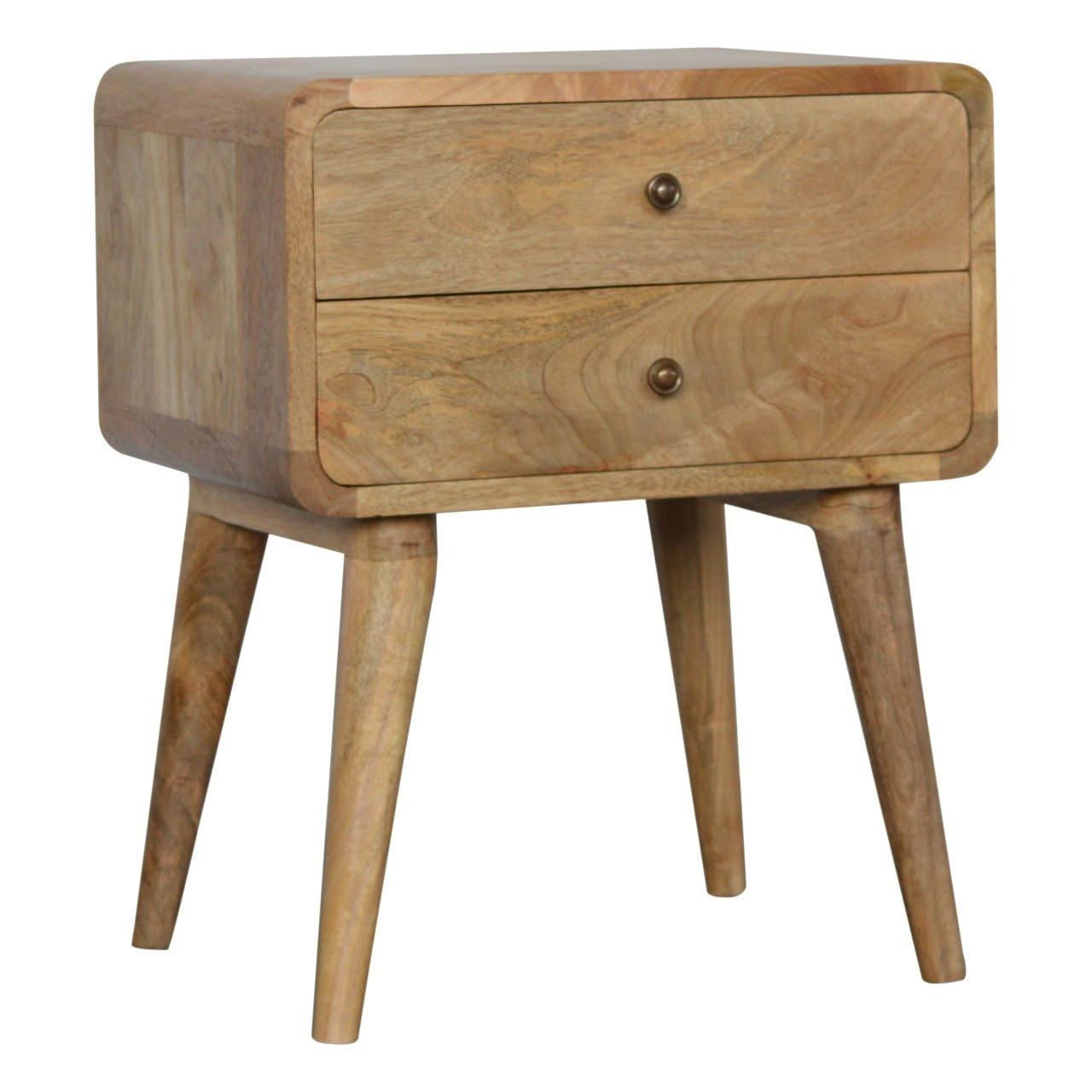Curved Nightstand