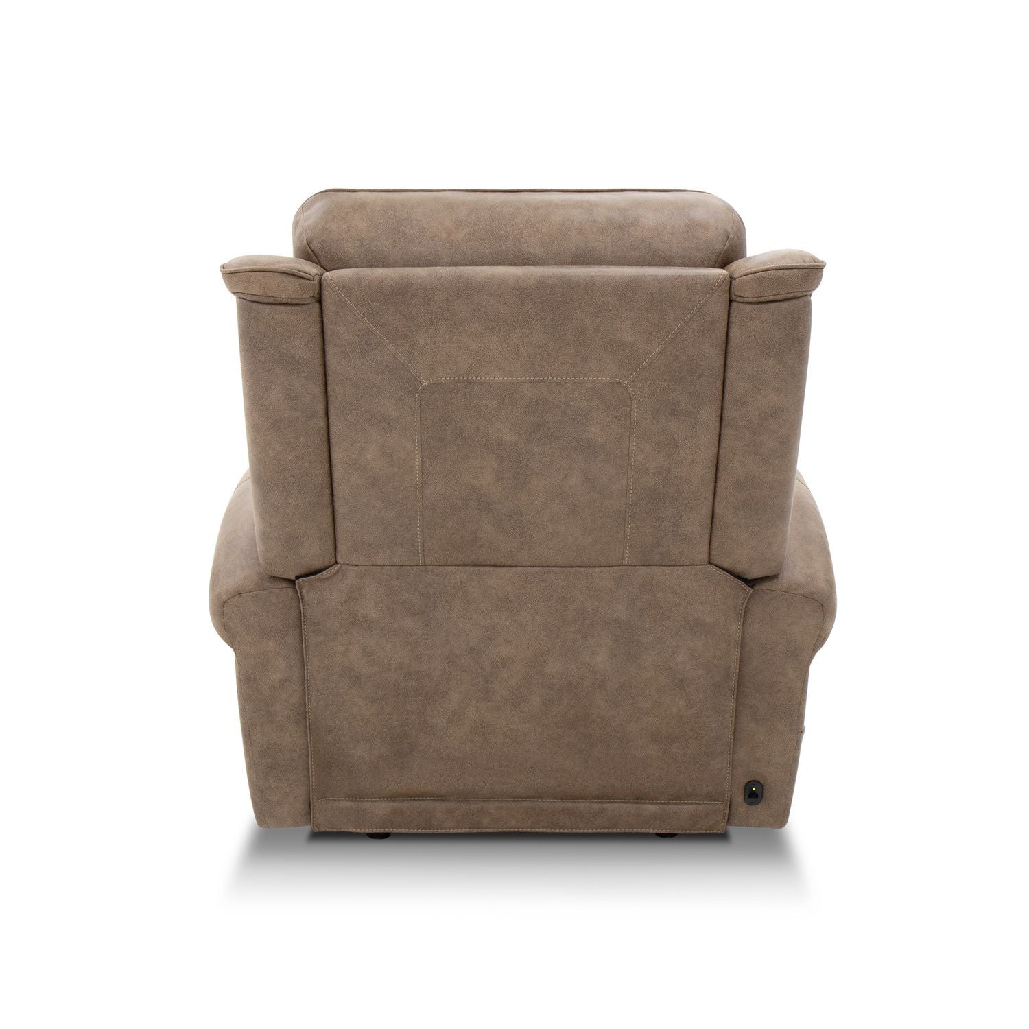 South Bend - Panel Back Side Chair - Burnished Clay