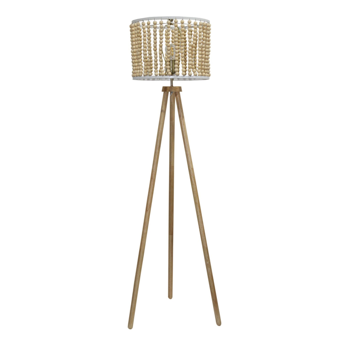Brillo - 3 Legged Floor Lamp - Brown