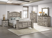 Ella-Mae - King 5 Piece Bedroom Set - Gray