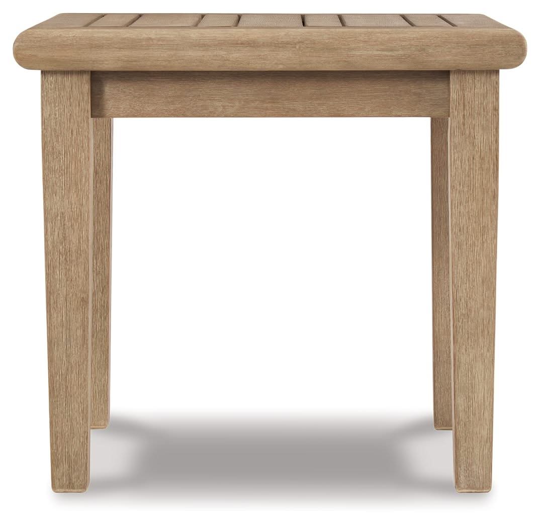 Gerianne - Square End Table - Brown