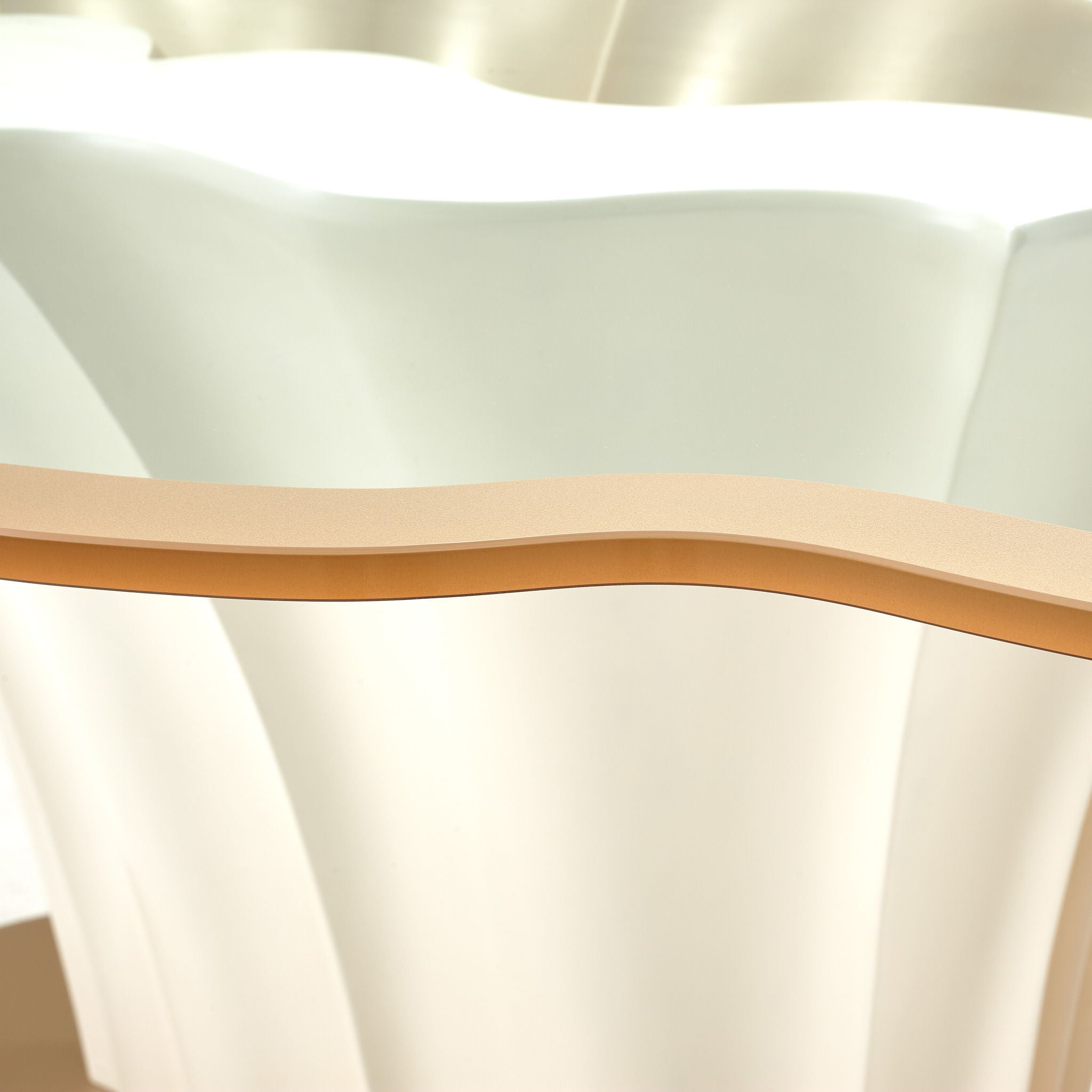 London Place - Entry Table - Creamy Pearl