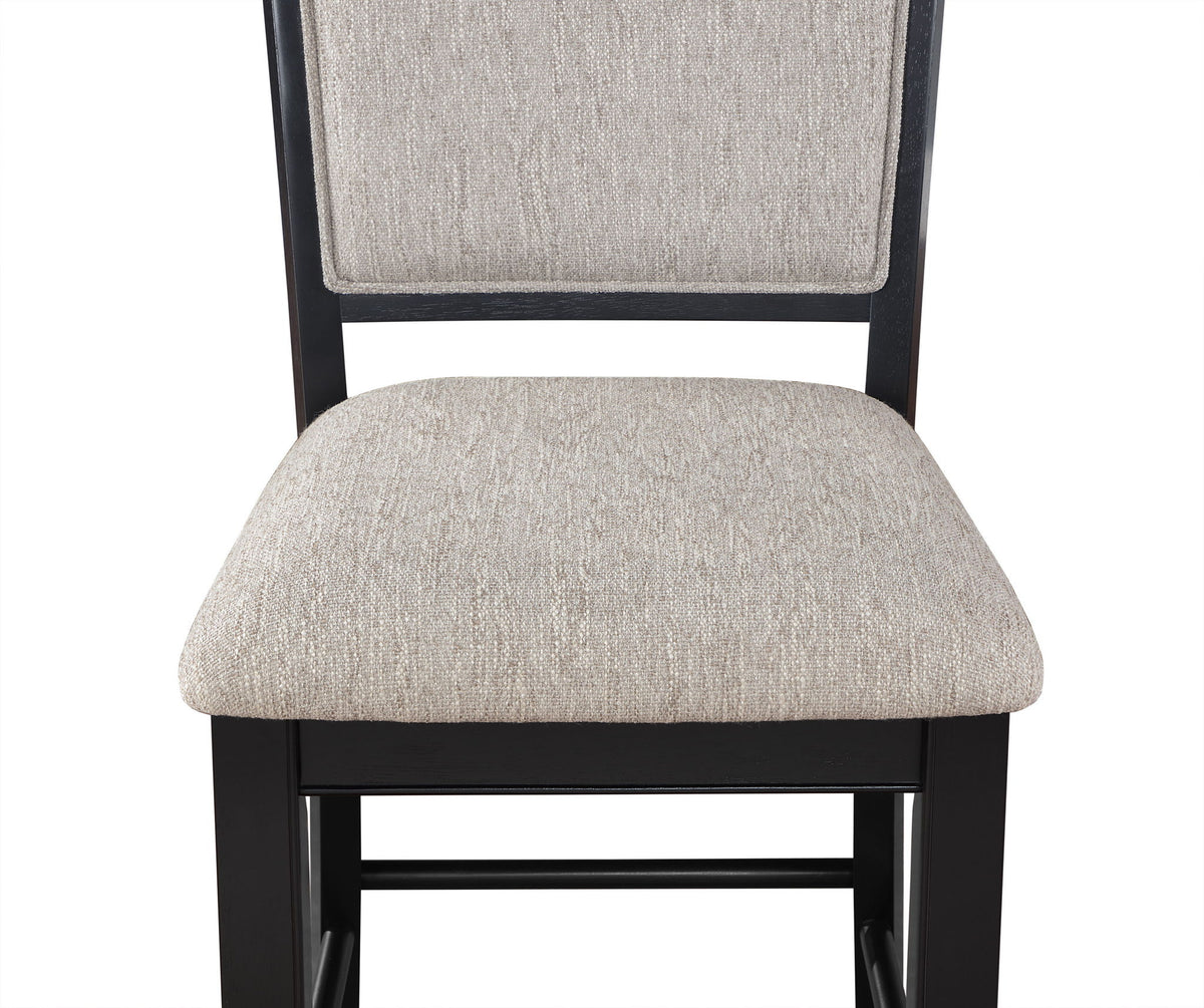 Fulton - 6 Piece Dining Room Set - Light Gray