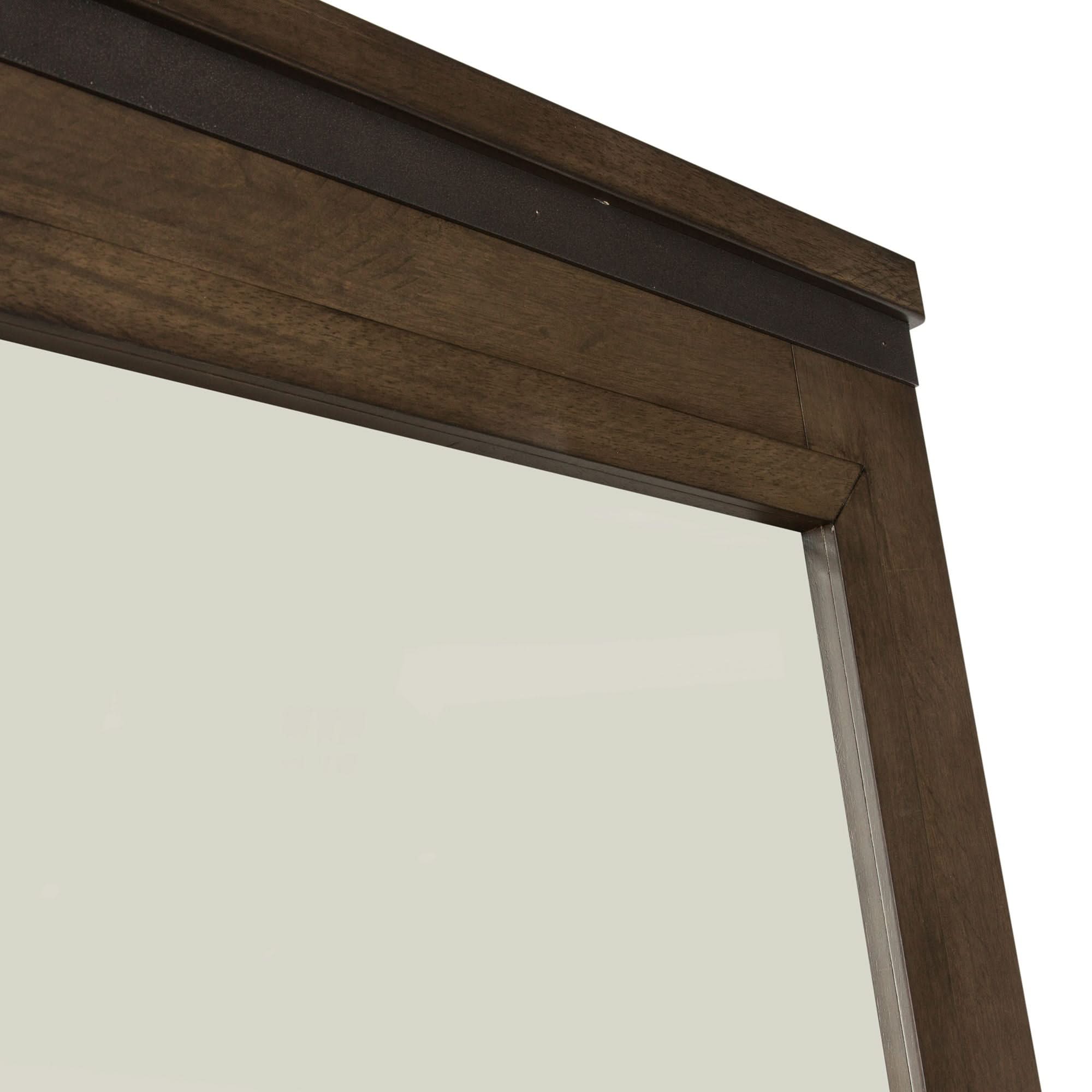 Thornwood Hills - Dresser & Mirror - Rock Beaten Brown