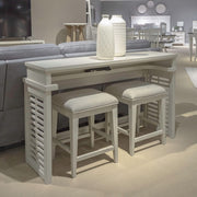 Berkley Square - 3 Piece Console Set - Linen & Khaki