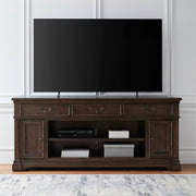 Fireplace TV Consoles - 84" Fireplace TV Console FTS - Brown